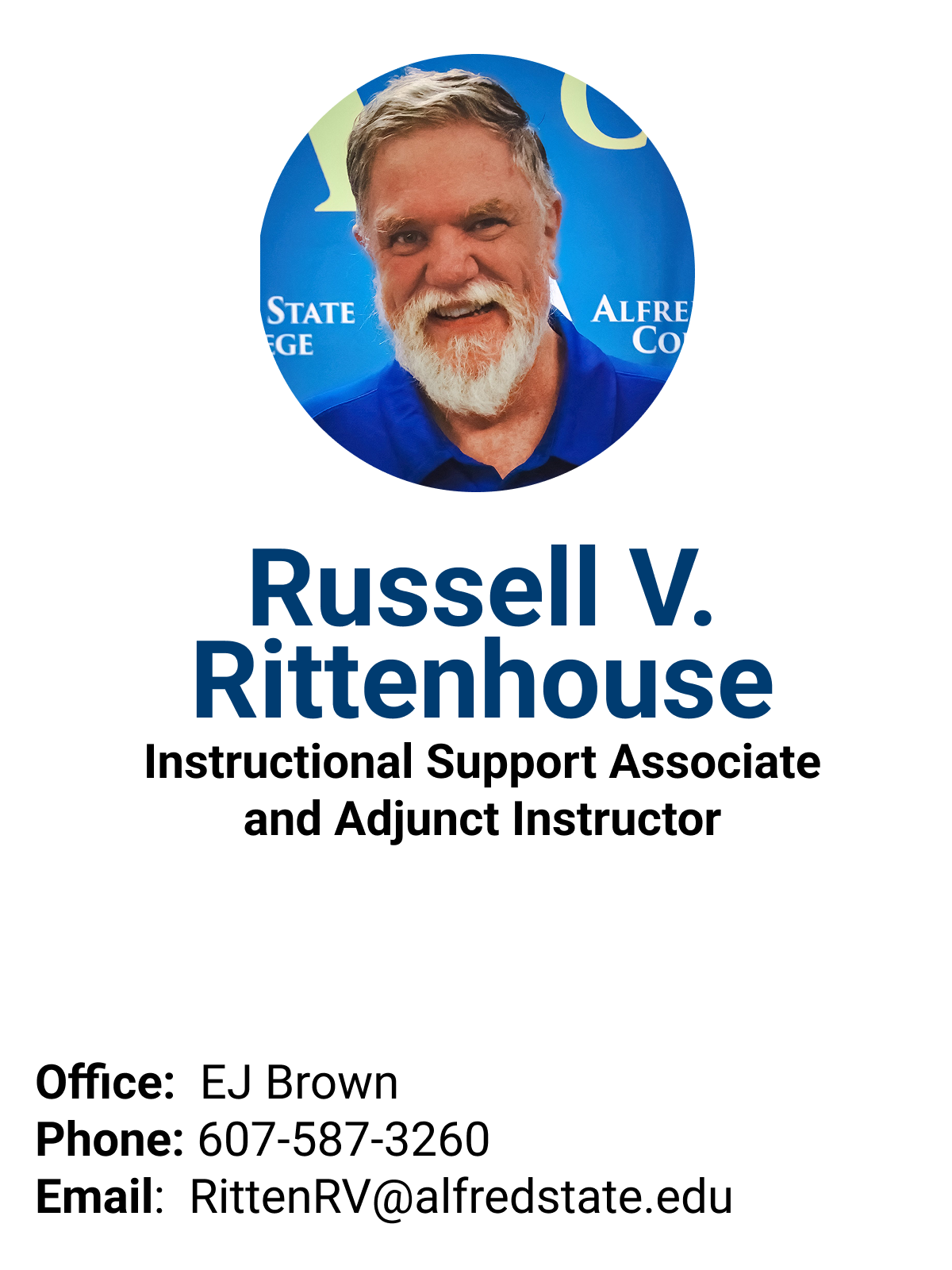 Card of Russel Rittenhouse